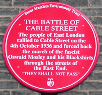 FORSEA-Battle-of-Cable-Street-red-plaque