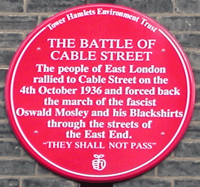 FORSEA-Battle-of-Cable-Street-red-plaque